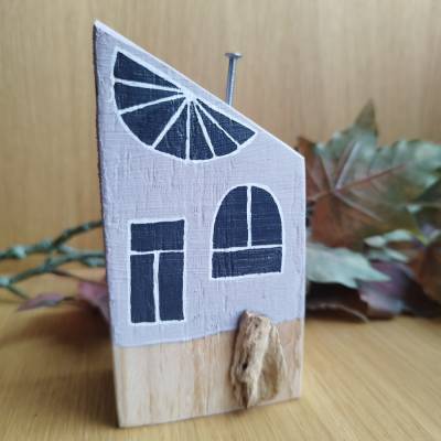 Deko Holzhaus handgemacht | kleines Holzhäuschen | Unikat | liebevolles Geschenk