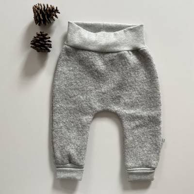 WALKHOSE GRAU melange Baggyhose für Baby Kind von zimtblüte