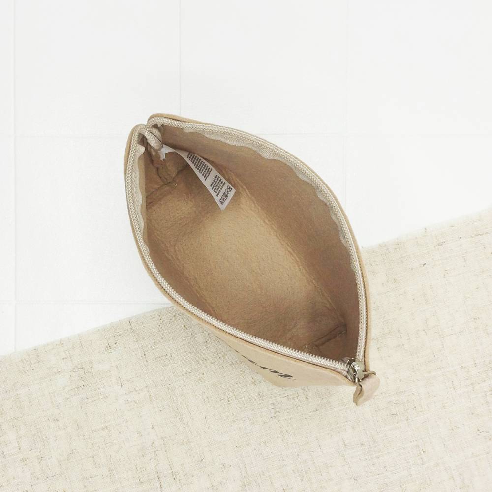 Kulturtasche Filz "Tüddelkram" Anker - Kulturbeutel, maritim, 21 cm Bild 4