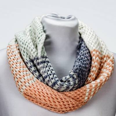 Strickanleitung Kringla - sommerlicher Loop-Schal