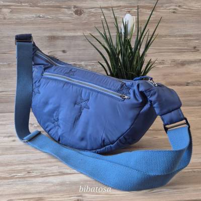 Moonbag  Luna/ Steppstoff blau Sternen