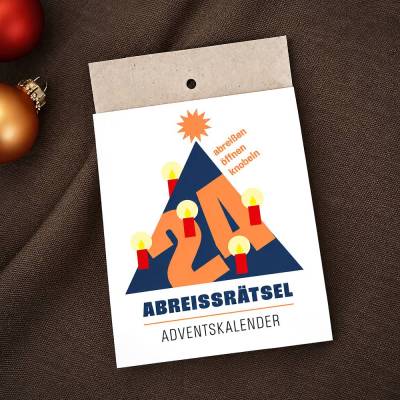 Rätsel-Adventskalender – 24 Knobelaufgaben ab 12 Jahren für Jugendliche & Erwachsene