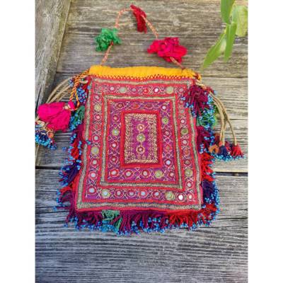 Vintage Kuchi Beutel, Handarbeit aus Afghanistan, nomadenarbeit