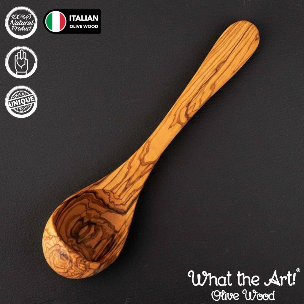 WTA Olive Wood «Chorba» | Olivenholz Suppenkelle | Handgemacht