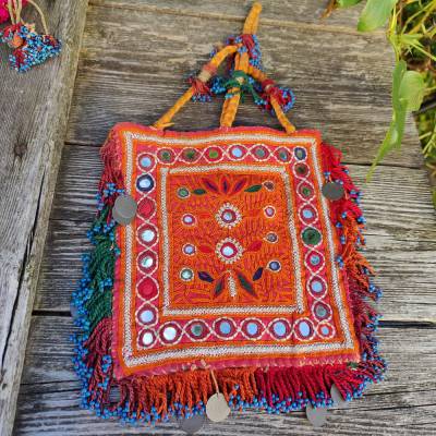 Vintage Kuchi Beutel, Handarbeit aus Afghanistan, nomadenarbeit