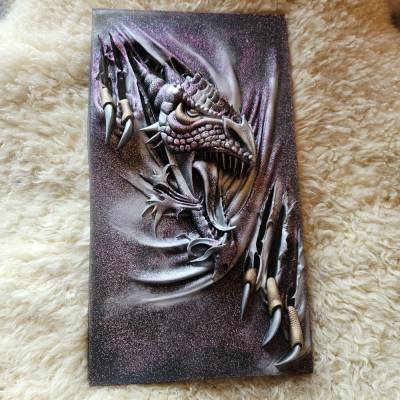3D Drachen Unikat Epoxiharz
