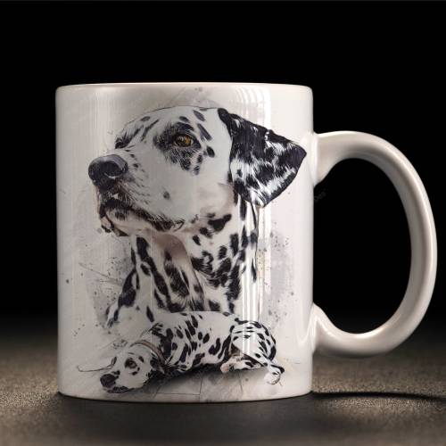 Dalmatiner Tasse , Geschenkidee für Dalmatiner Freund