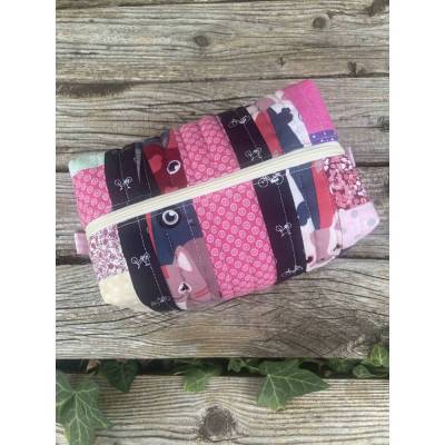 Boxy Allzwecktasche | gesteppt und gefüttert | Patchwork | bunt | handgemacht | Unikat