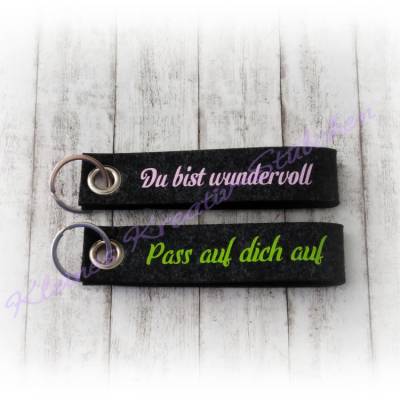 Schlüsselanhänger für deine Liebsten, Handmade