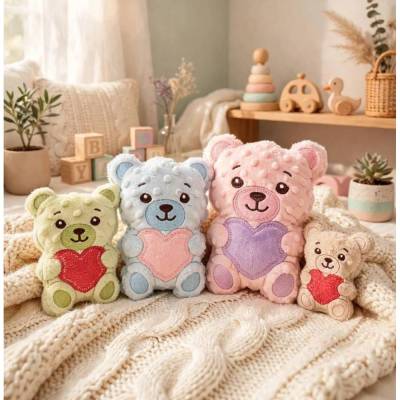 Stickdatei Teddy Bruno mit Herz In the Hoop Set 26144 – Maschinenstickerei von Design-by-Jasmina
