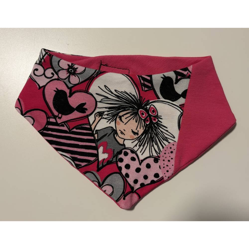 Baby Dreieckstuch mit Klettverschluss – Halstuch – 95% Baumwolle – verschiedene Motive - selbstgenäht Bild 5