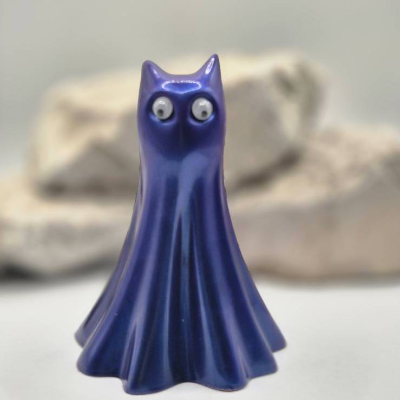 Katzengespenst Lila Metallic 