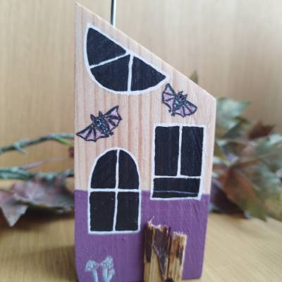 Deko Holzhaus handgemacht | kleines Holzhäuschen | Unikat | liebevolles Geschenk