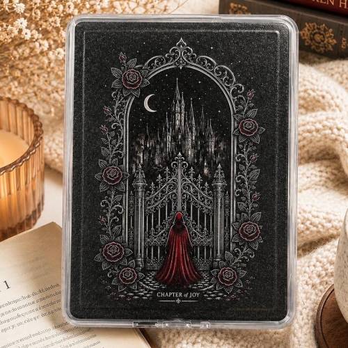 Iron Gate Kindle Case | Voll-Magnetische Kindle Hülle | Transparentes Acryl Case | Bookish Kindle Cover | Fantasy Kindle