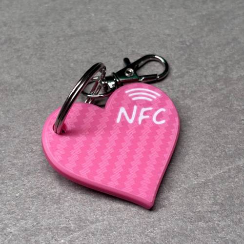 Herz Anhänger, Charm, NFC | dating leicht gemacht, für Frauen zum einfacher Kennenlernen | Outfit Accessoire für Frauen