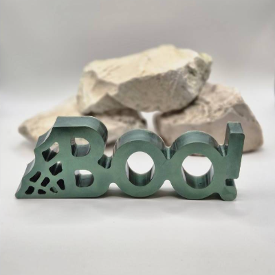 Boo Aufsteller green metallic 