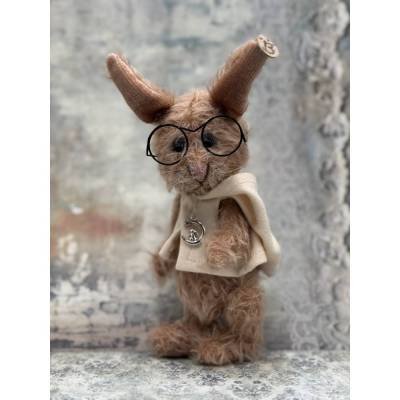 Bärino Hase Linsey 20 cm – Künstlerbär, handgefertigtes Unikat