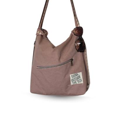 praktische Rucksacktasche in altrosa