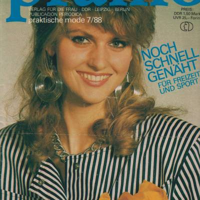 Zeitschrift Pramo 7/1988 Juli 1988 DDR Vintage aus den 1980er Jahren
