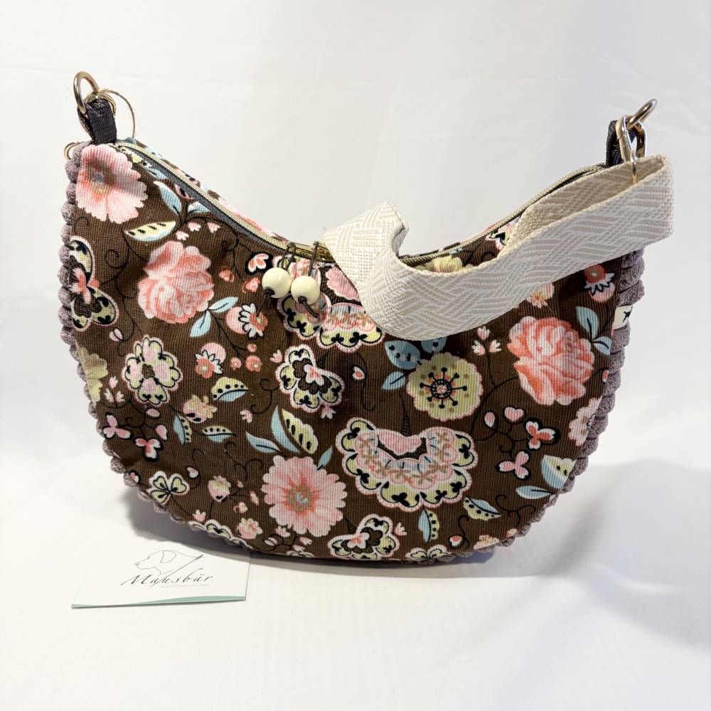 Moonbag Bananentasche aus Cord – Rippendesign, bunt , vielseitig & geräumig Bild 1