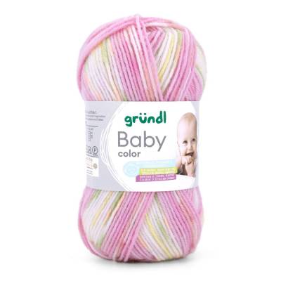 Babygarn Strickgarn / Häkelgarn Baby color von Gründl Wolle