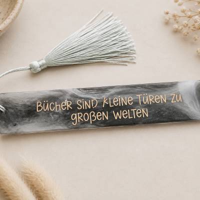 Lesezeichen Marmor