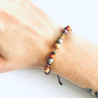 Armband „Boho Holz“
