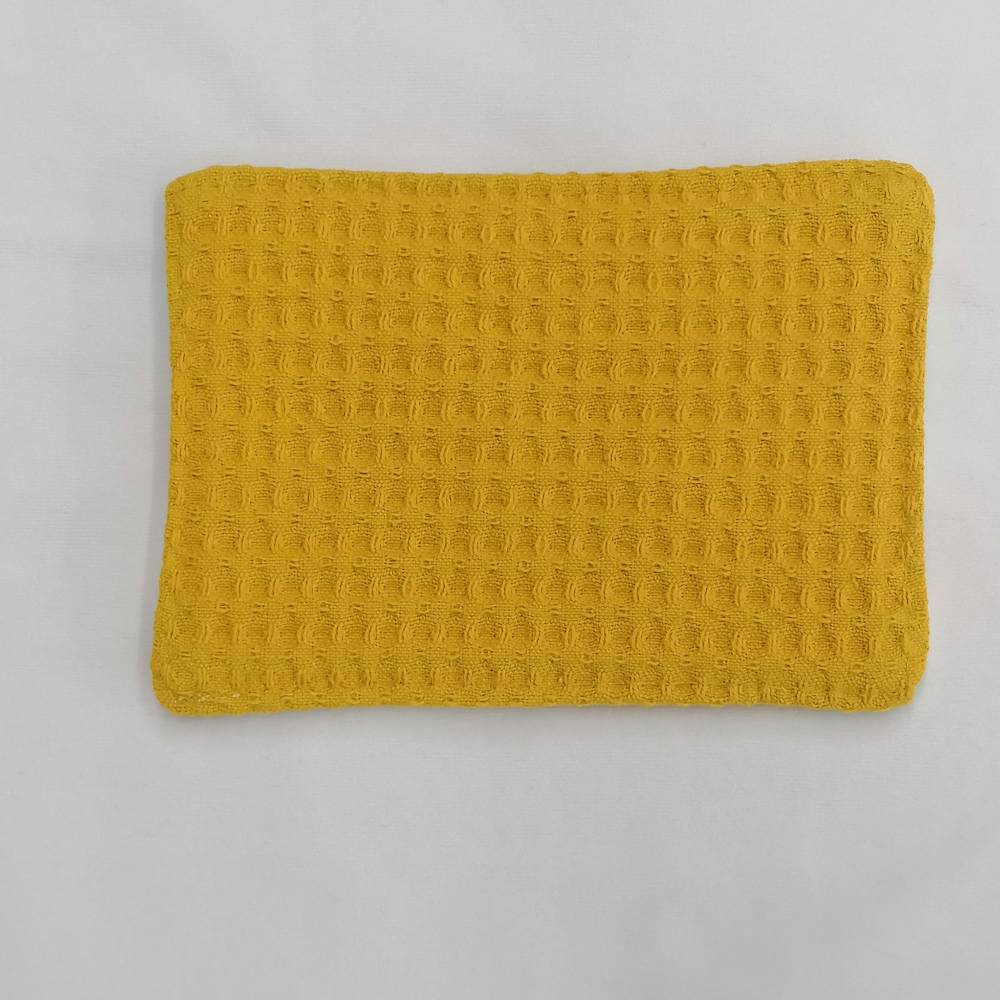 Spülschwamm aus 100% Baumwolle – Putzschwamm für Küche & Bad, waschbar bis 60 Grad, 14x10cm