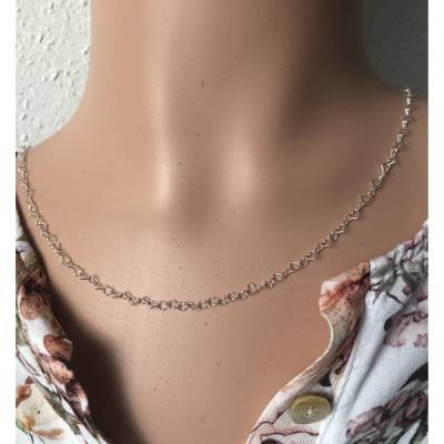 Herzenkette, 925 Silber   K25018-1