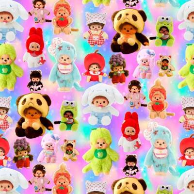 Jersey * Monchhichi * XXL-Breite