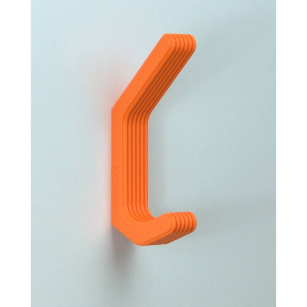 VELIAN Design-Wandhaken aus PLA – 9 Farben, einzeln mit Schrauben und Dübeln