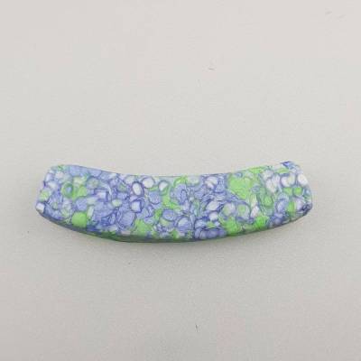 ART 184 Wechselschmuck Stecksystem mokumegane  Serie Konfetti blau Mittelteil