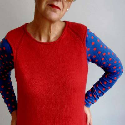 Vest Side Story – sportlicher Pullunder zum Selberstricken
