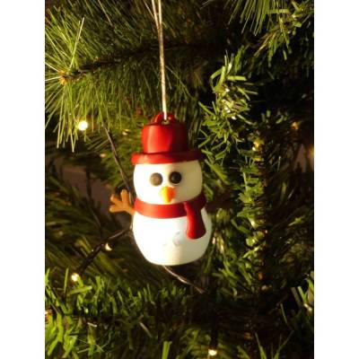 Frosty Schneemann Anhänger ️ Winterzauber für deinen Baum