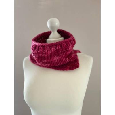 Chunky Loop-Schal / Stricksnood aus Araucania Maipo Wolle, handgestrickt * Sofort lieferbar