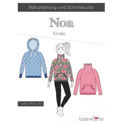 Fadenkäfer Papierschnittmuster Noa Kinder