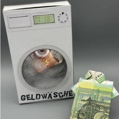 Geldgeschenk witzig verpackt: Die originelle Geldwäsche-Waschmaschine