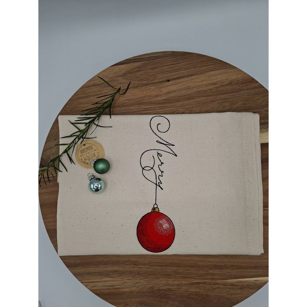 Küchenhandtuch Geschirrtuch Weihnachten