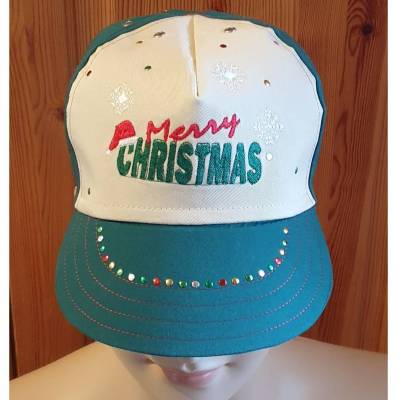 Basecap Nikolaus Ho ho ho,  Größe L Erwachsene, Design Doro Thomalla #223