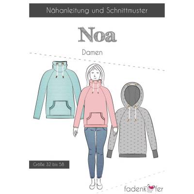 Fadenkäfer Papierschnittmuster Noa Damen