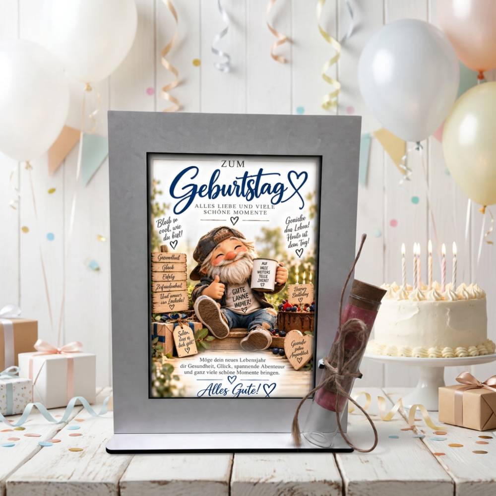 Geldgeschenk Geburtstag Mann – Geburtstagsgeschenk für Männer Bild 2