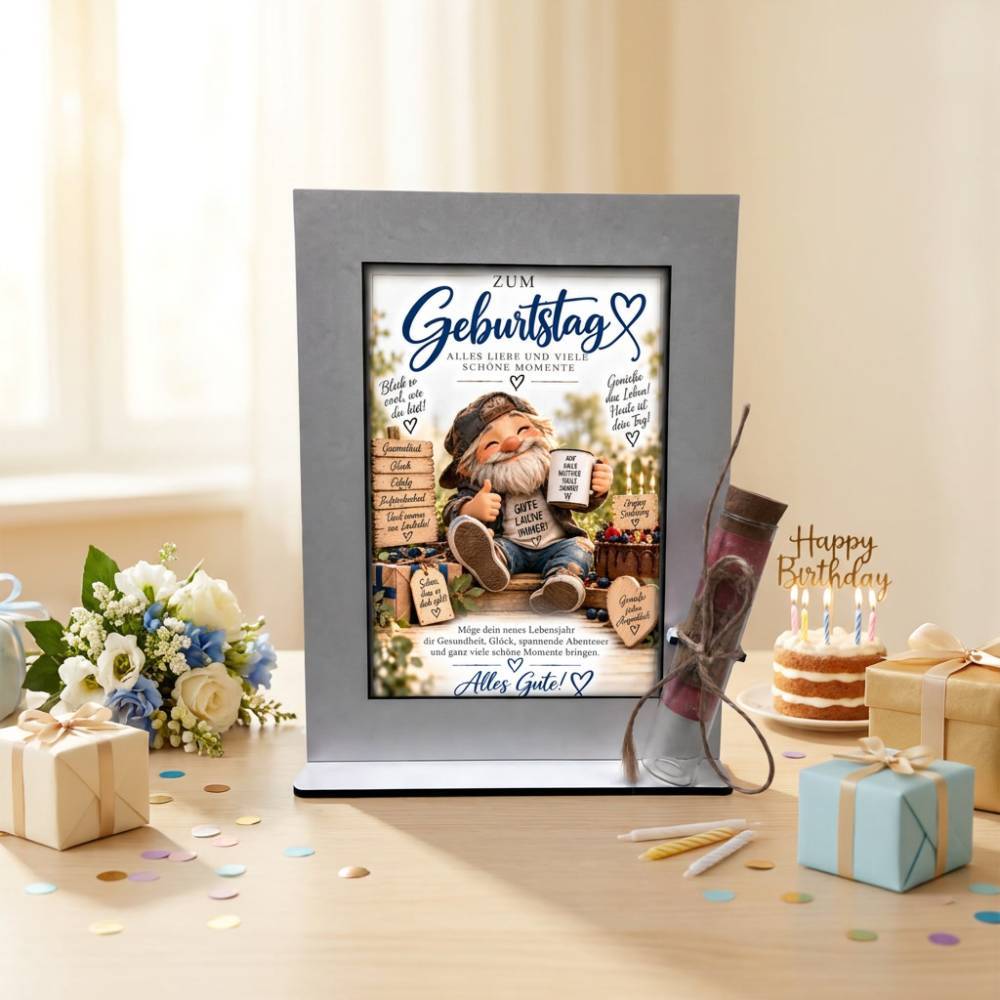 Geldgeschenk Geburtstag Mann – Geburtstagsgeschenk für Männer Bild 5