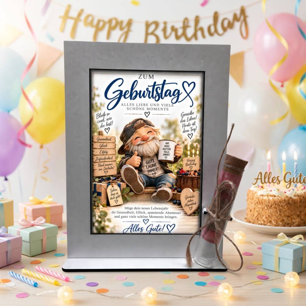 Geldgeschenk Geburtstag Mann – Geburtstagsgeschenk für Männer Bild 6