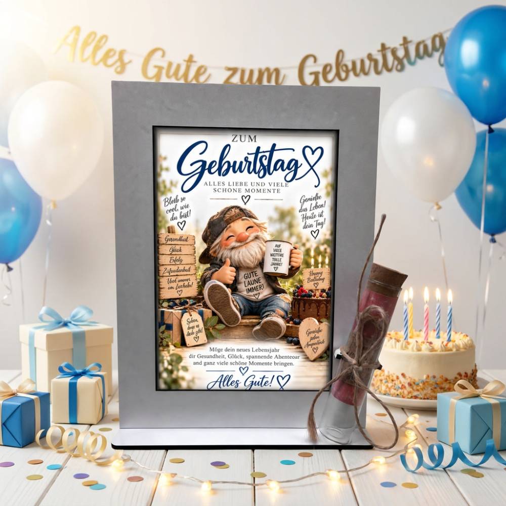 Geldgeschenk Geburtstag Mann – Geburtstagsgeschenk für Männer Bild 9