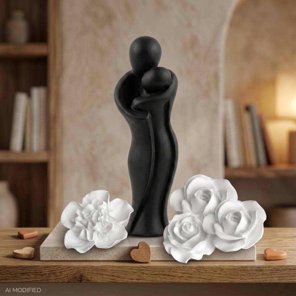 Mutter Kind Skulptur, nordisches Dekor, Figur, Keramik ,Auswahl