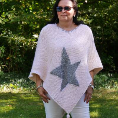 Strickanleitung Poncho Star Love
