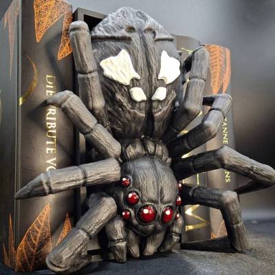 Book Nook - Spinne