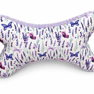 Leseknochen Standard ca. 37 cm Lavendel & Schmetterlinge – Flieder | handgemacht