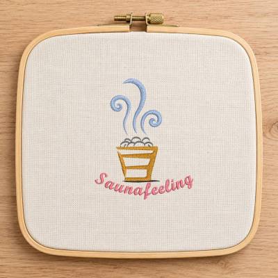 Freebie Saunafeeling Stickdatei – kostenlos für den 10 × 10 cm Rahmen