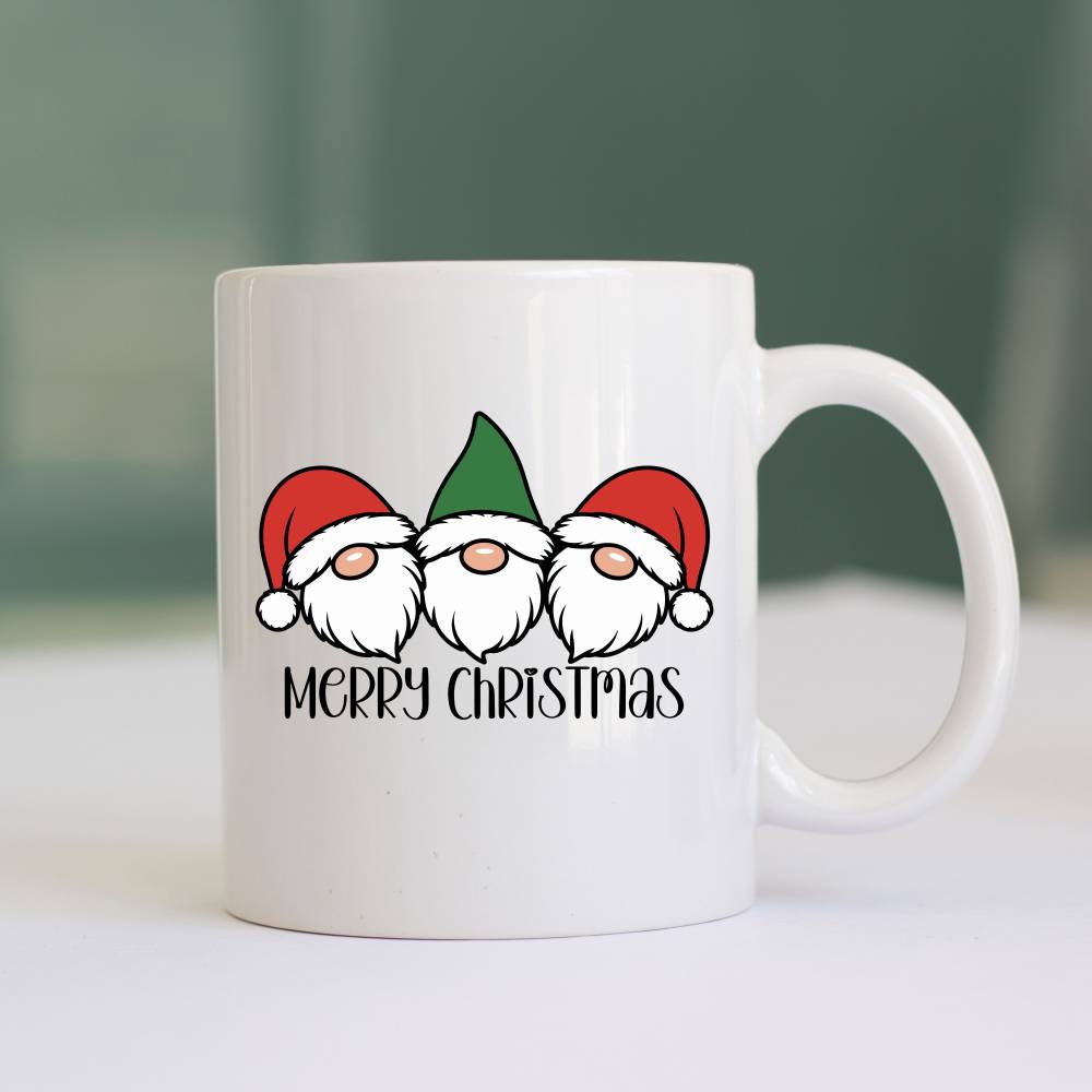 Merry Christmas Gnomes PNG SVG Datei - Download Plotterdatei Plotter File -  Weihnachten Christmas Xmas - Zwerge Bild 6